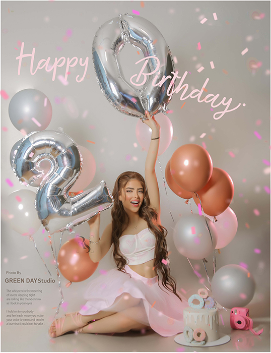 Professional birthday photography in Toronto showcasing studio and on-location options