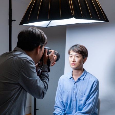 passport photo no shadow example