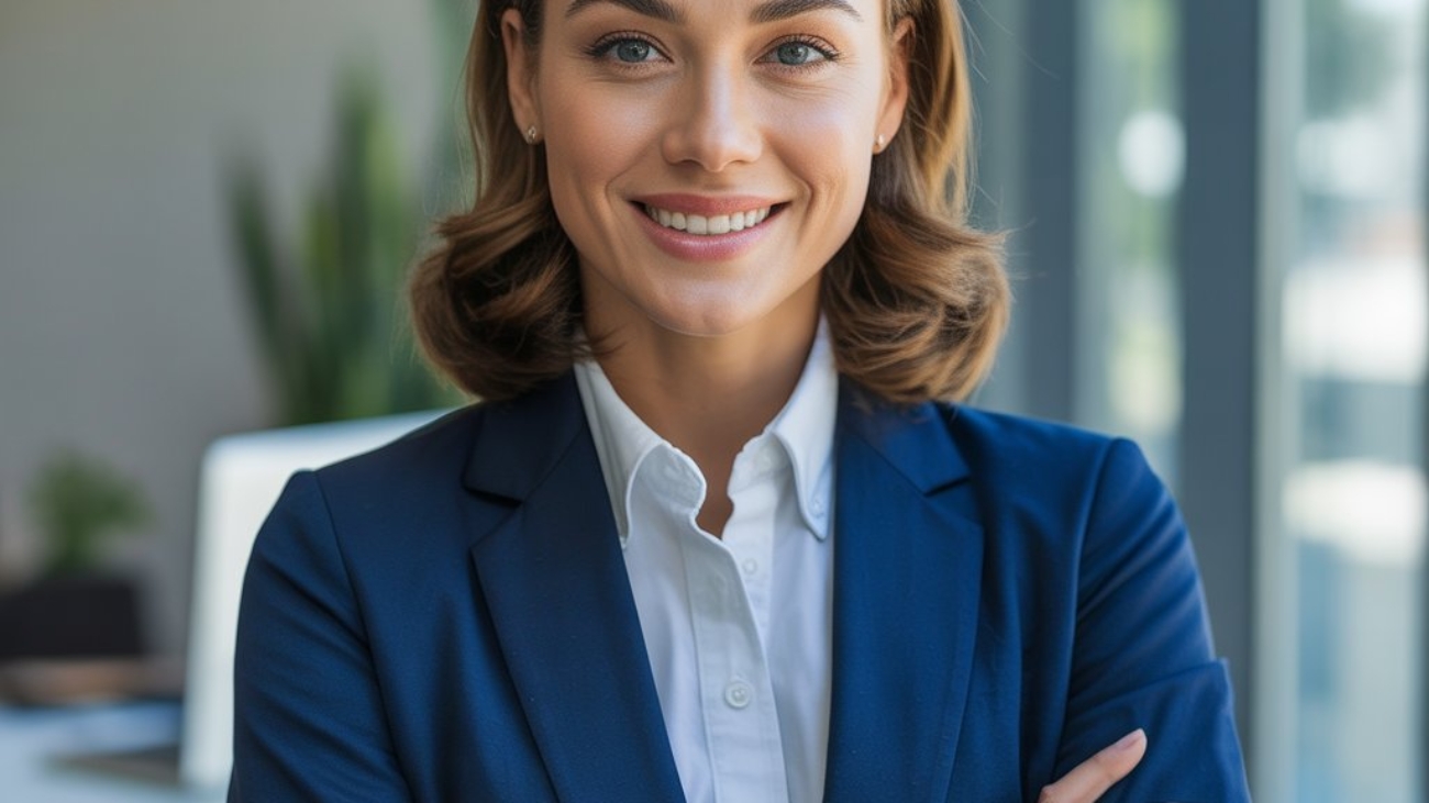 high-end business portrait Toronto executive style clean studio lighting