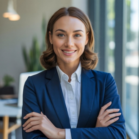 high-end business portrait Toronto executive style clean studio lighting