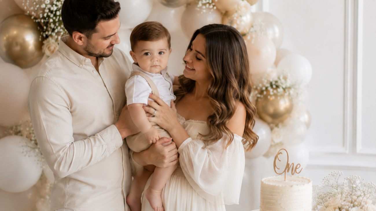 family first birthday photography Markham