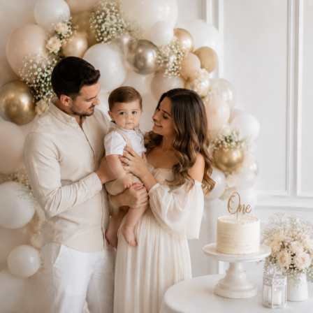 family first birthday photography Markham