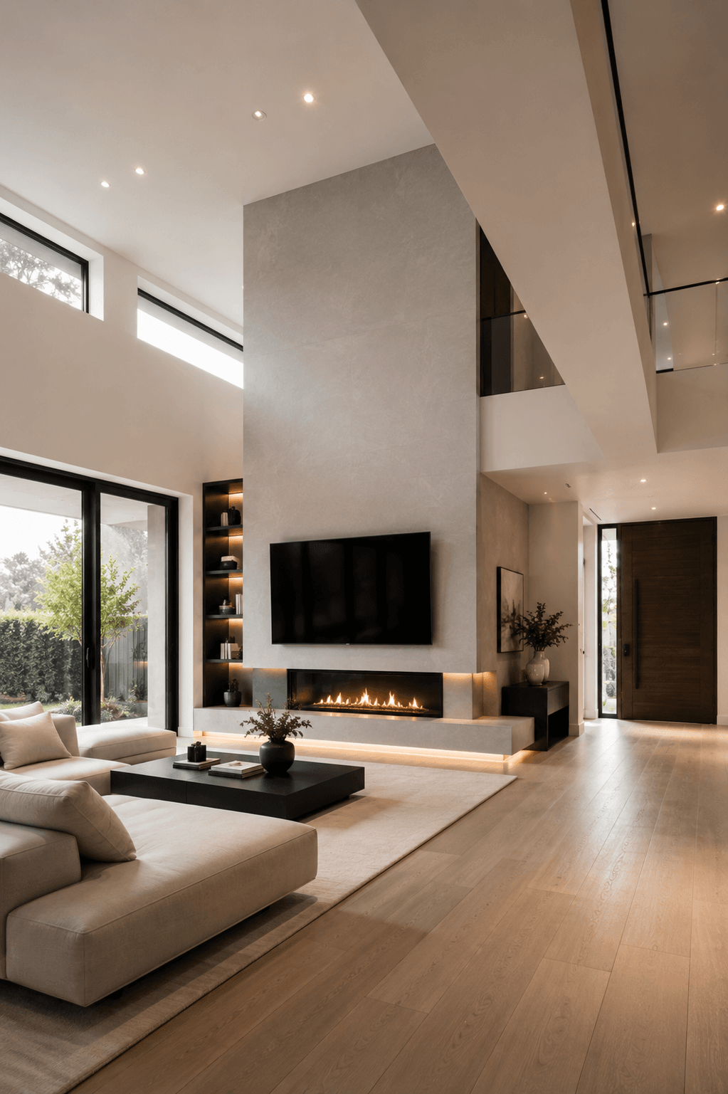 Luxury modern home interior photographed for a Toronto real estate listing