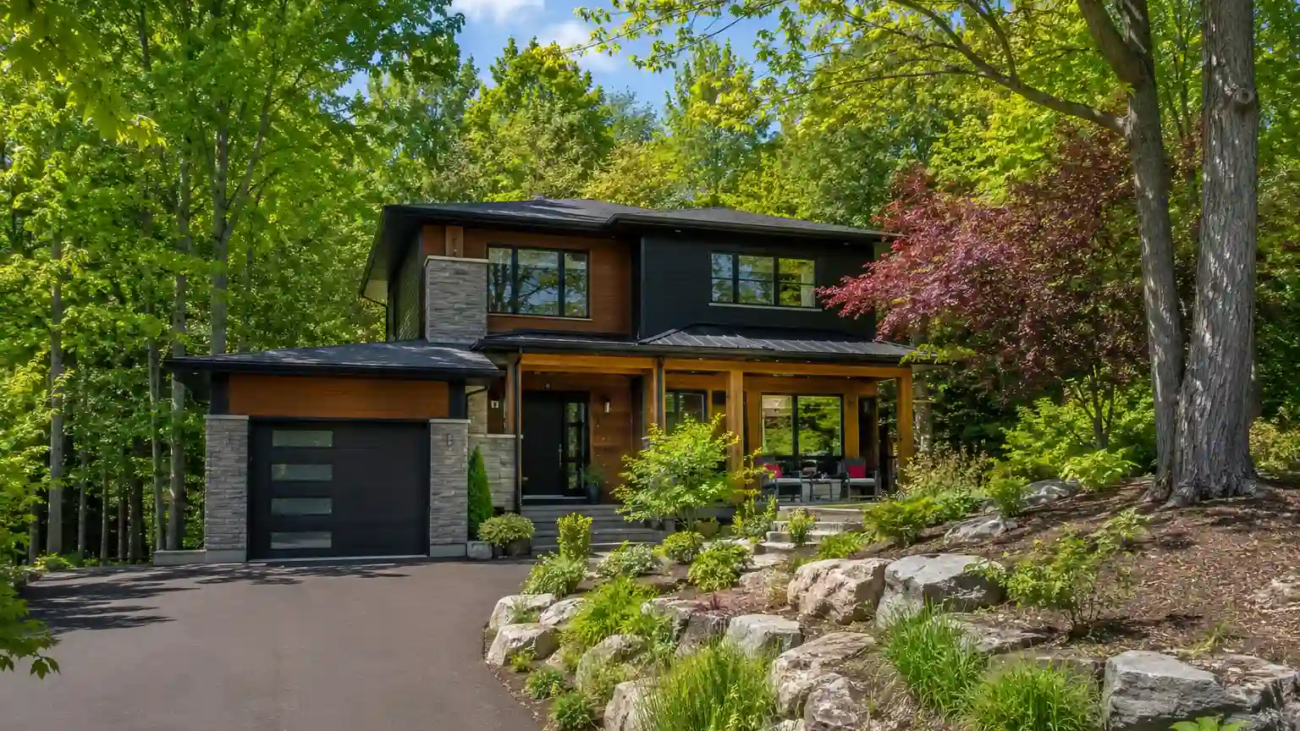 Luxury Airbnb home in Collingwood photographed for vacation rental listing