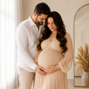 Couple maternity photography in Markham Ontario