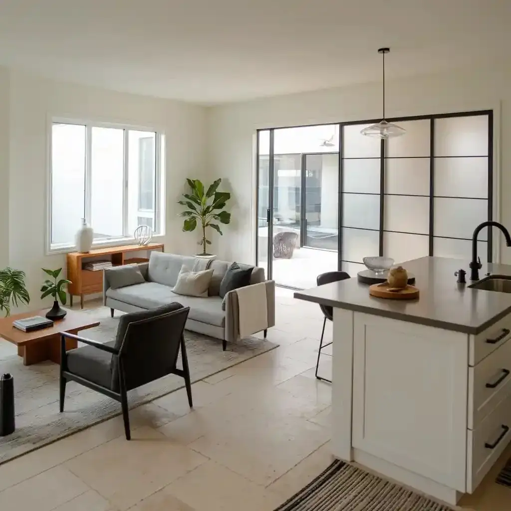 Modern Toronto condo interior photographed for an online property listing