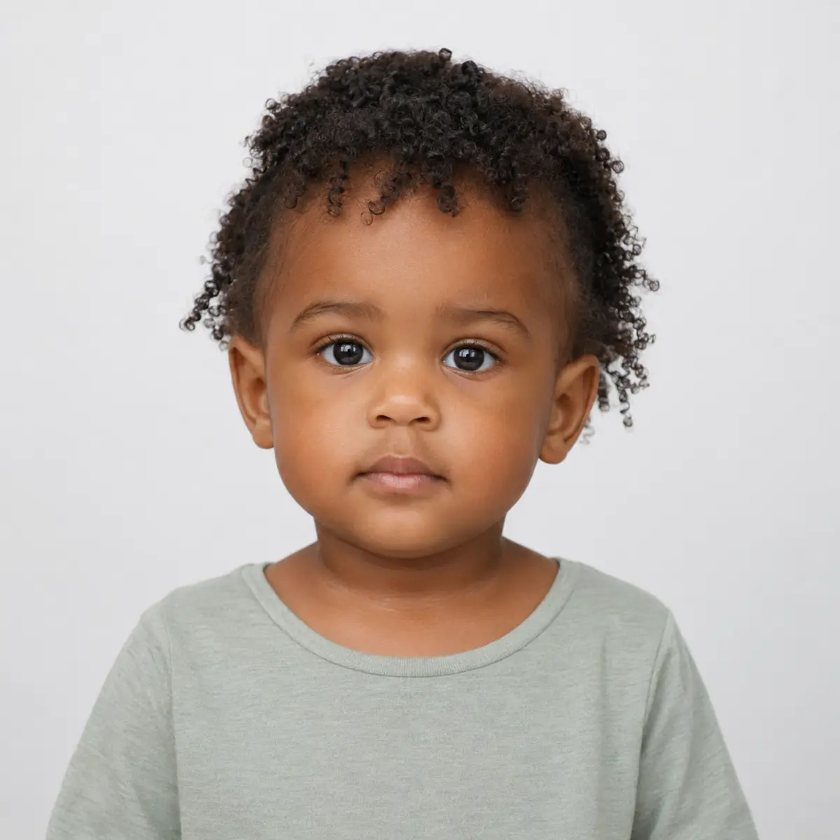 Professional toddler passport photo taken in Toronto