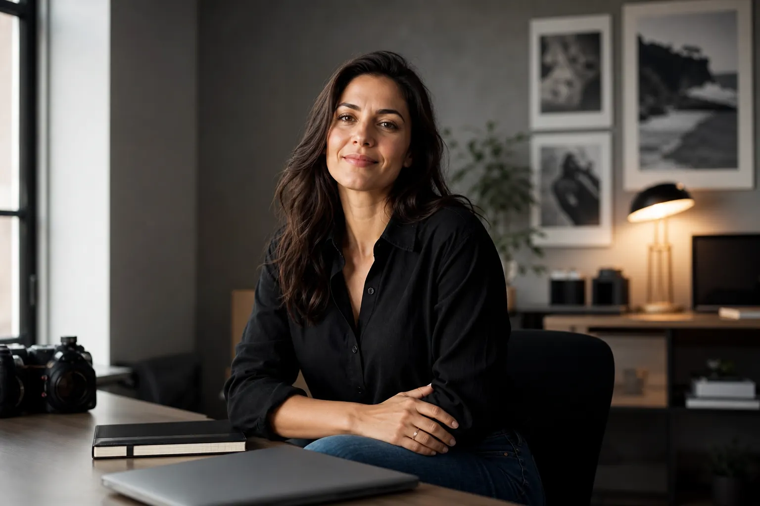 LinkedIn and resume headshot photographed at a client location in the GTA