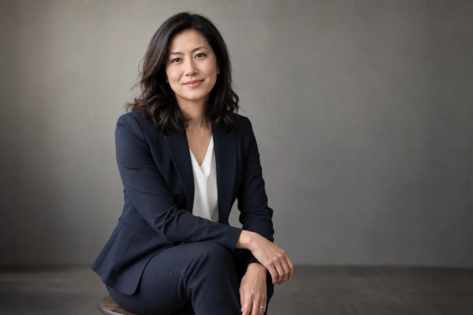 Executive business headshot photographed in the GTA