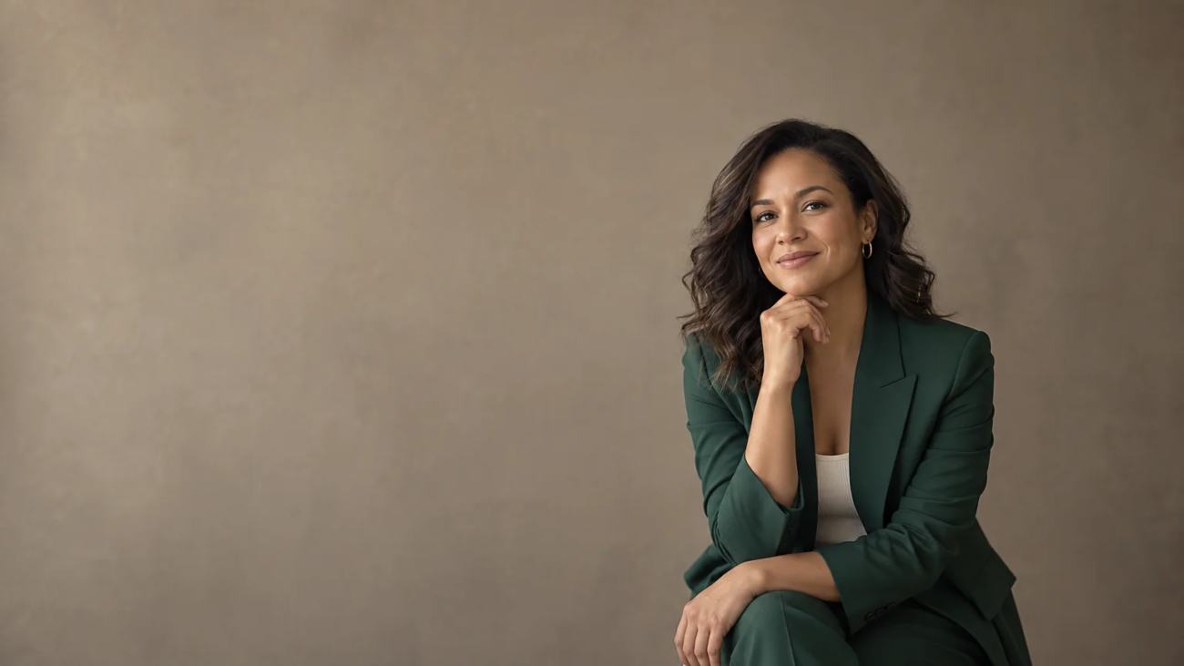 Professional portrait for a Richmond Hill photo studio service page