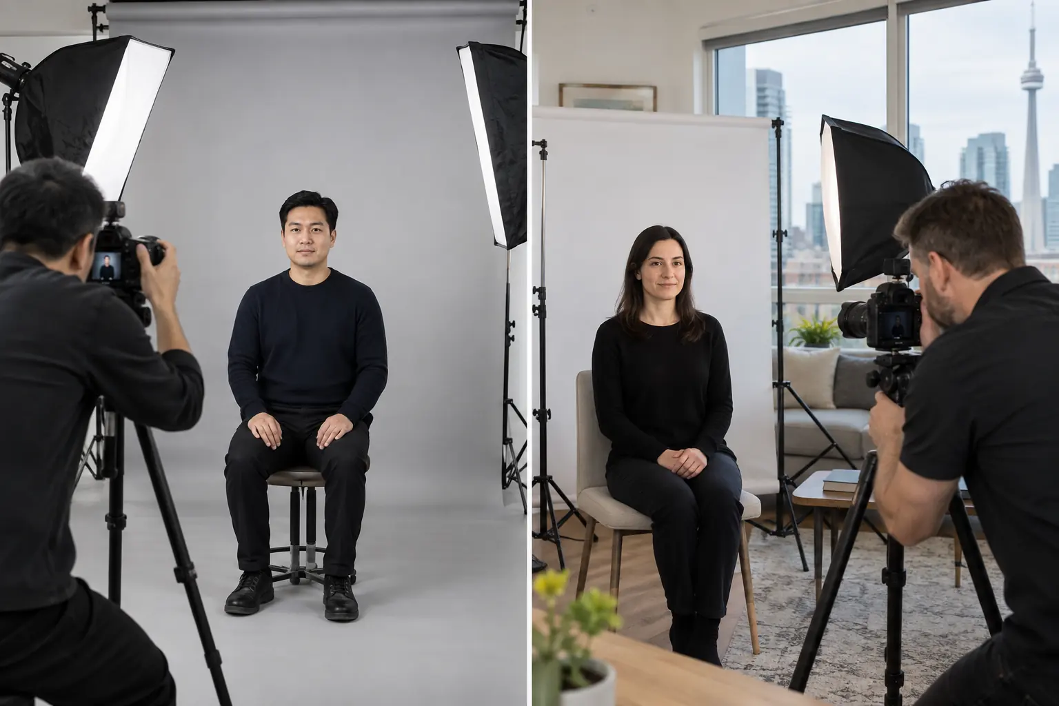 Studio and mobile passport photo services compared in Toronto