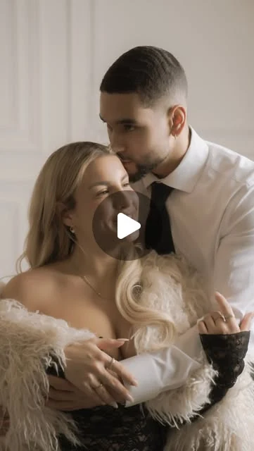 Behind the scenes of an elegant couple portrait session in Toronto