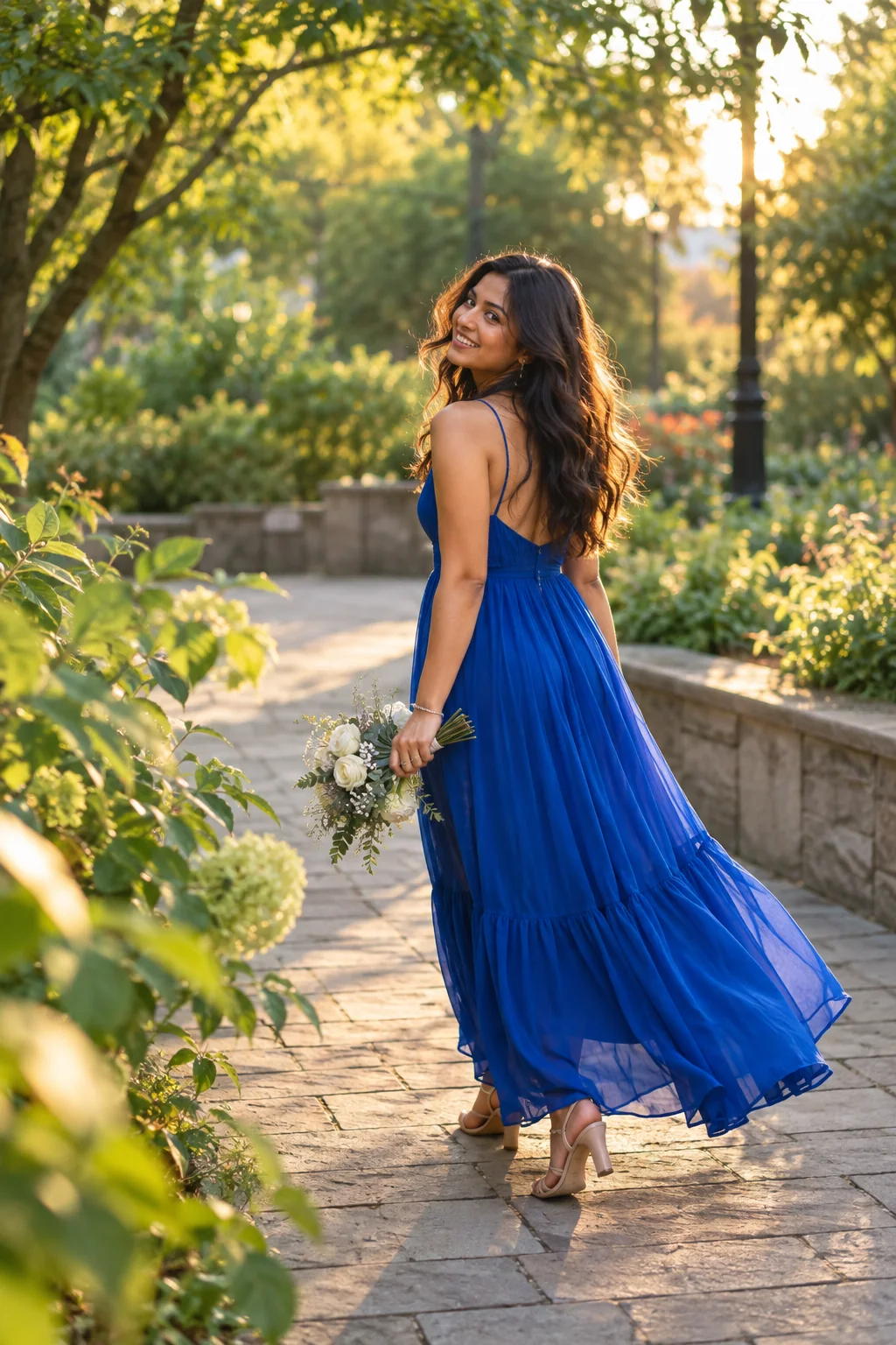 Outdoor birthday photoshoot in a Toronto park at golden hour